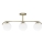 Chandelier on a pole AMADEO 3xE14/40W/230V brass