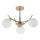 Chandelier on a pole AMOS 3xE27/40W/230V gold