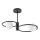 Chandelier on a pole AQUA 2xG9/12W/230V black
