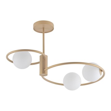 Chandelier on a pole AQUA 3xG9/12W/230V gold