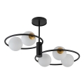 Chandelier on a pole AQUA 5xG9/12W/230V black