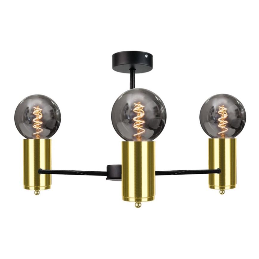 Chandelier on a pole ARD 3xE27/60W/230V gold