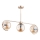 Chandelier on a pole ASTANA 3xE14/10W/230V gold