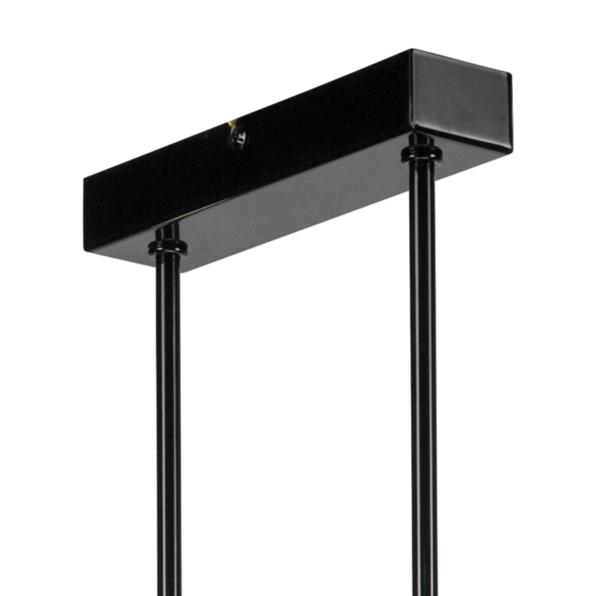 Chandelier on a pole ASTRID 4xE27/60W/230V black