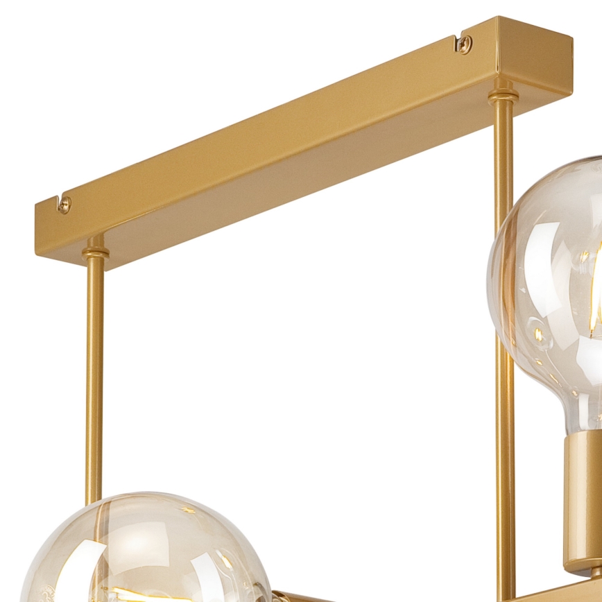 Chandelier on a pole ASTRID 6xE27/60W/230V gold