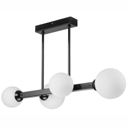 Chandelier on a pole ASTRO 4xG9/5W/230V black
