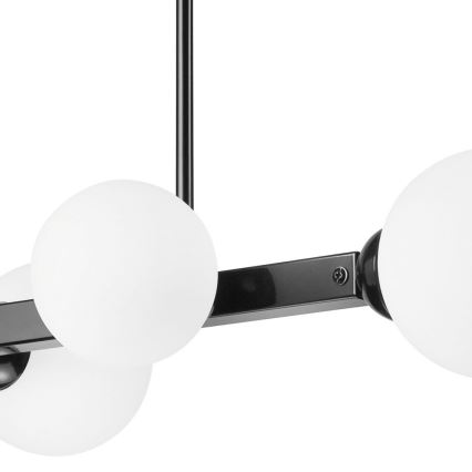 Chandelier on a pole ASTRO 4xG9/5W/230V black