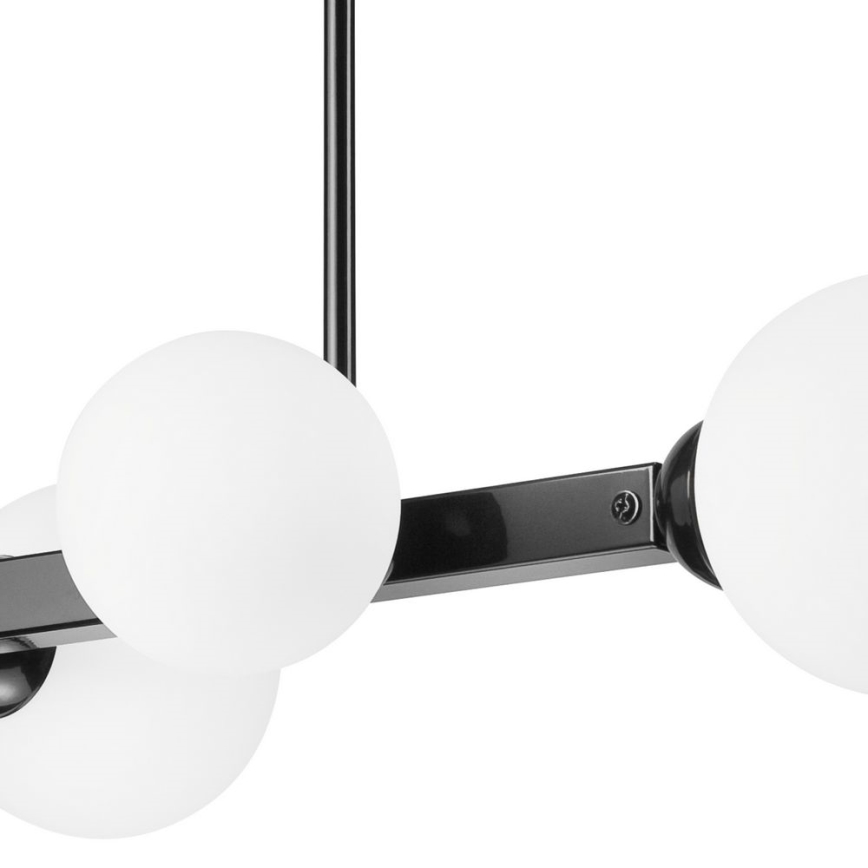Chandelier on a pole ASTRO 4xG9/5W/230V black