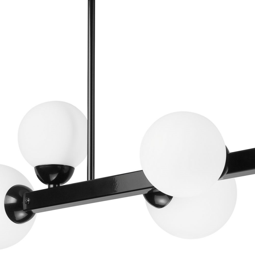 Chandelier on a pole ASTRO 6xG9/5W/230V black