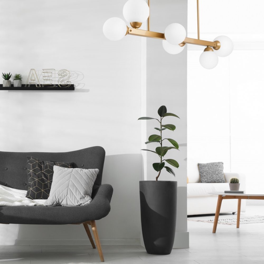 Chandelier on a pole ASTRO 6xG9/5W/230V gold