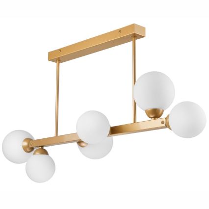 Chandelier on a pole ASTRO 6xG9/5W/230V gold