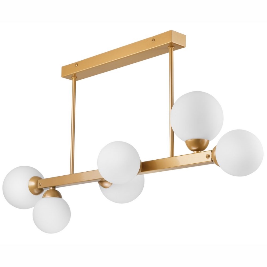Chandelier on a pole ASTRO 6xG9/5W/230V gold