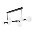 Chandelier on a pole ASTRO 8xG9/5W/230V black