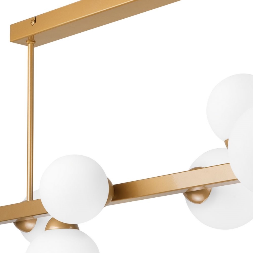 Chandelier on a pole ASTRO 8xG9/5W/230V gold