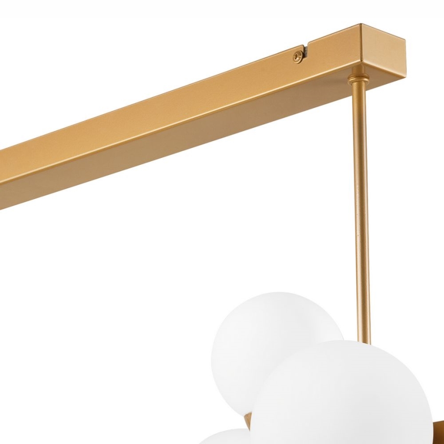 Chandelier on a pole ASTRO 8xG9/5W/230V gold