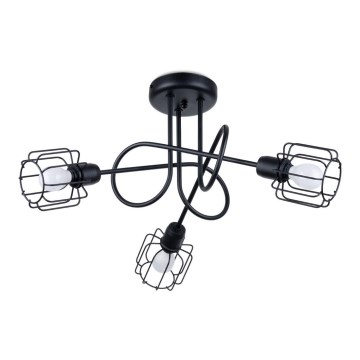 Chandelier on a pole BELUCI 3xE14/40W/230V black