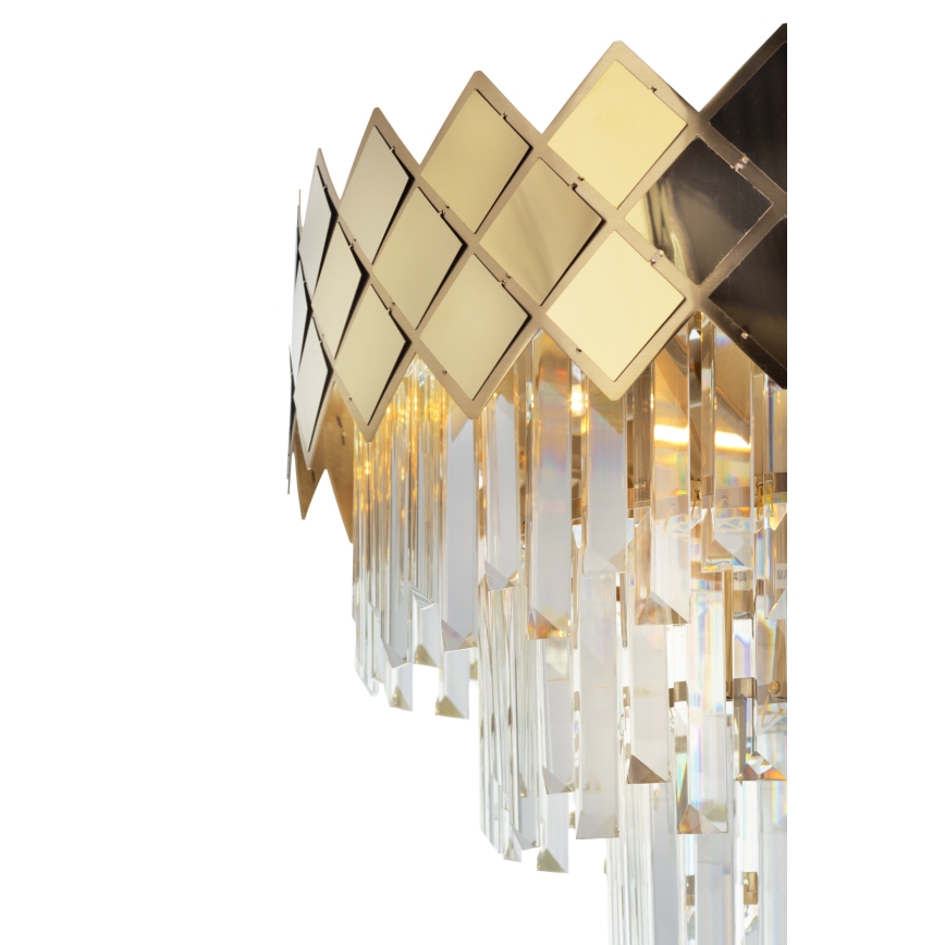 Chandelier on a pole CARISMA 9xE14/40W/230V gold