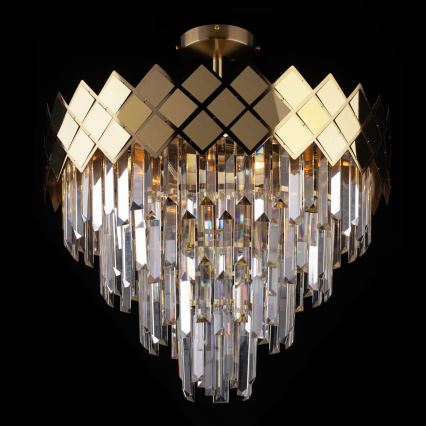 Chandelier on a pole CARISMA 9xE14/40W/230V gold