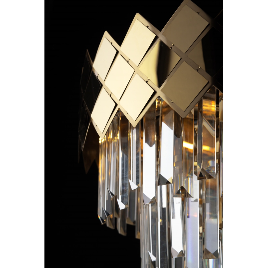 Chandelier on a pole CARISMA 9xE14/40W/230V gold