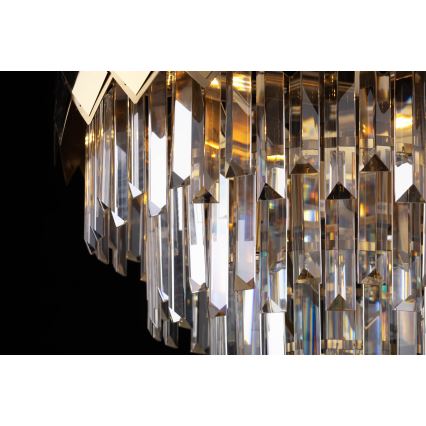 Chandelier on a pole CARISMA 9xE14/40W/230V gold