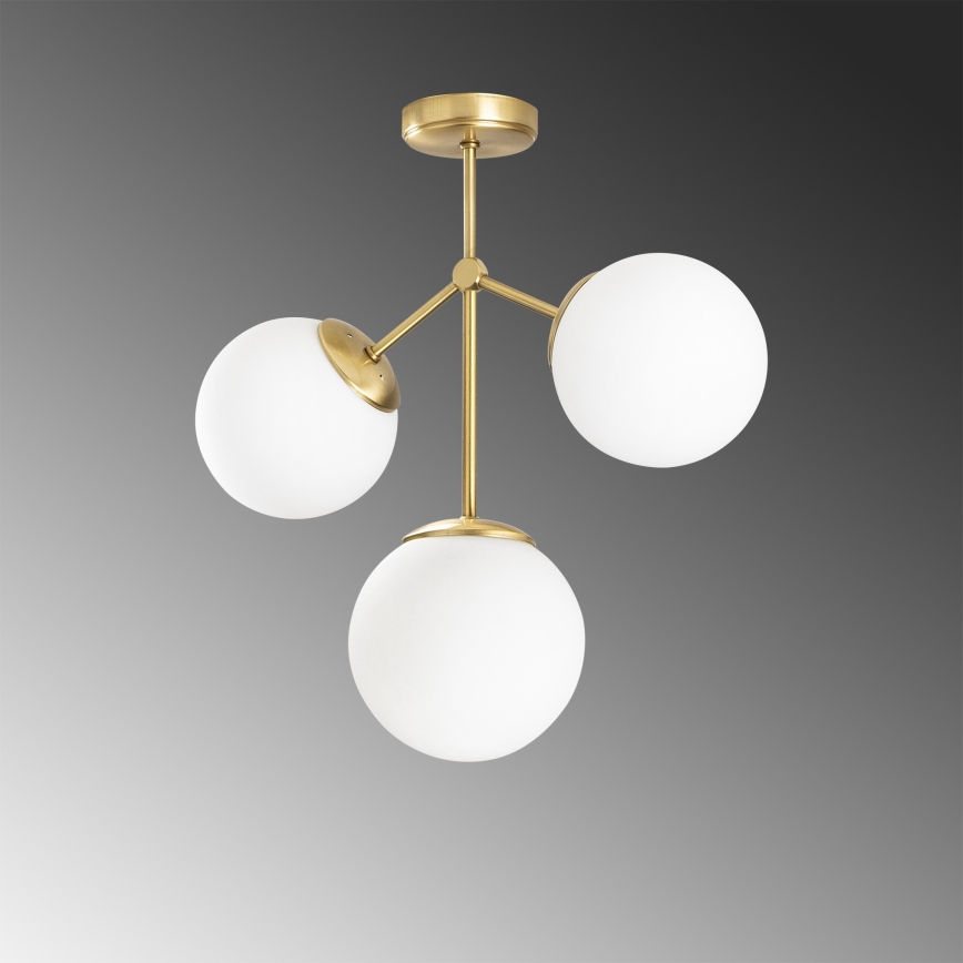 Chandelier on a pole DAMAR 3xE27/40W/230V