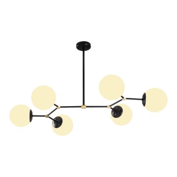 Chandelier on a pole DAMAR 6xE27/40W/230V