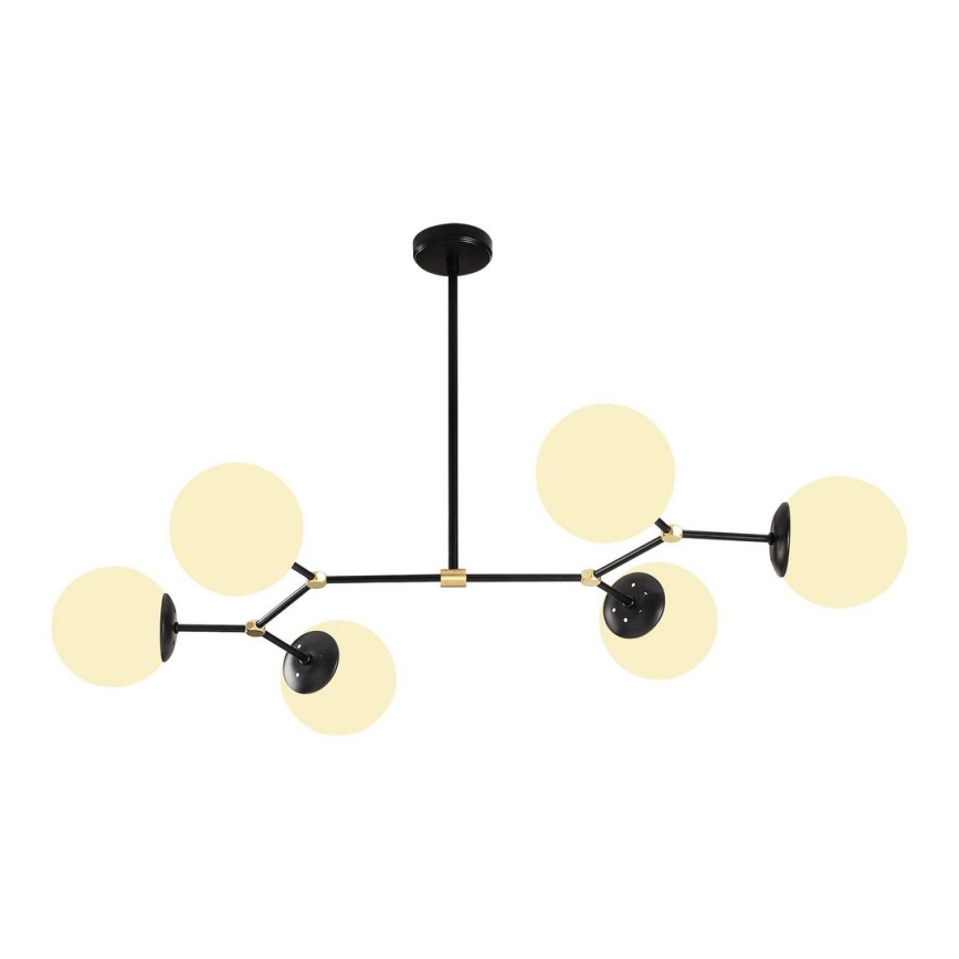 Chandelier on a pole DAMAR 6xE27/40W/230V