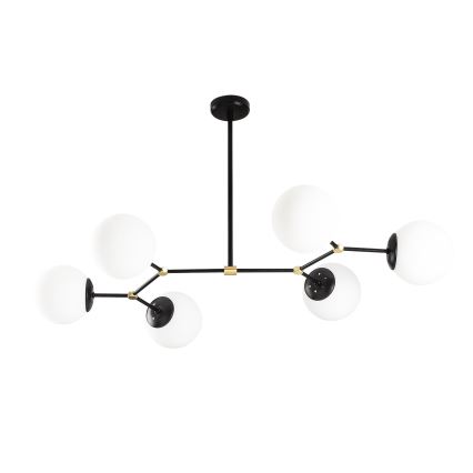 Chandelier on a pole DAMAR 6xE27/40W/230V