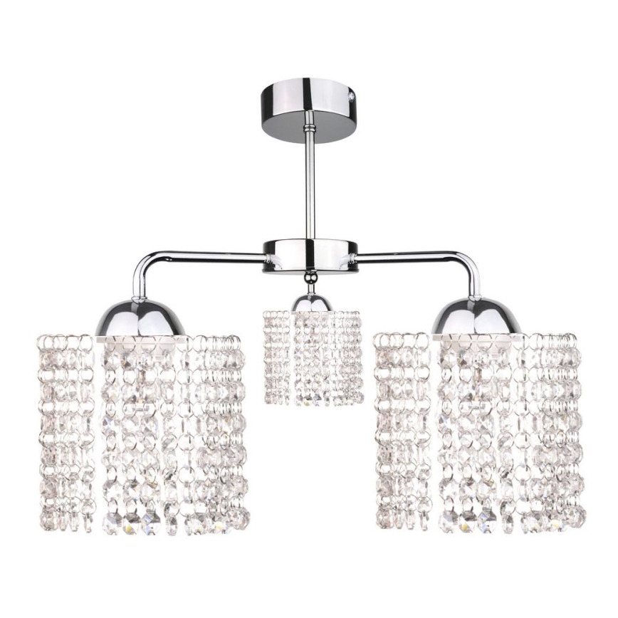 Chandelier on a pole DIAMONT 3xE27/60W/230V
