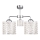 Chandelier on a pole DIAMONT 3xE27/60W/230V