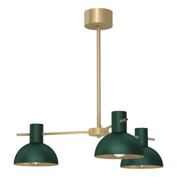 Chandelier on a pole ESTATE MINI 3xE27/15W/230V green