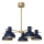 Chandelier on a pole ESTATE MINI 5xE27/15W/230V blue