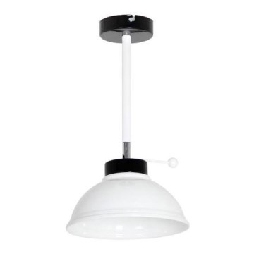 Chandelier on a pole FACTOR WHITE 1xE27/15W/230V