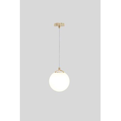 Chandelier on a pole FIRA 1xE27/60W/230V gold