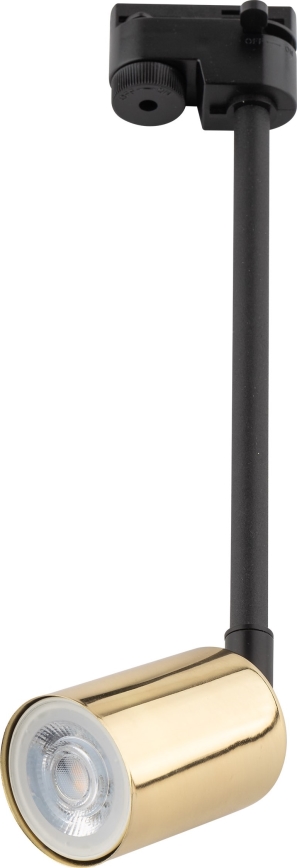 Chandelier on a pole for 1-phase rail system TOP 1xGU10/10W/230V gold/black