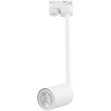 Chandelier on a pole for 1-phase rail system TOP 1xGU10/10W/230V white