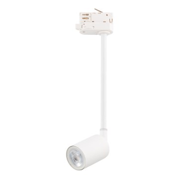 Chandelier on a pole for 3-phase rail system TOP 1xGU10/8W/230V white