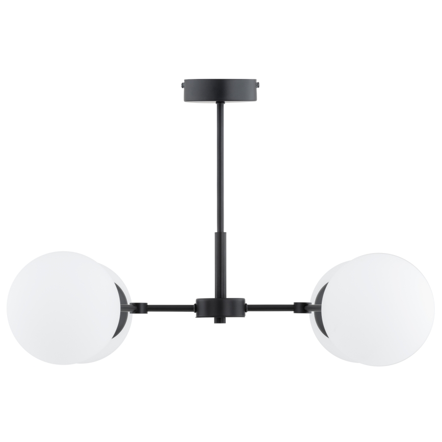 Chandelier on a pole FOTON 4xE14/10W/230V black