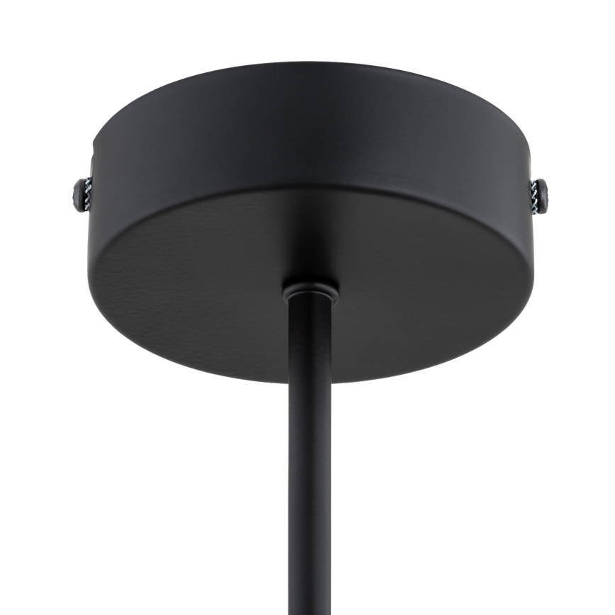 Chandelier on a pole FOTON 4xE14/10W/230V black