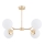 Chandelier on a pole FOTON  4xE14/40W/230V gold/white