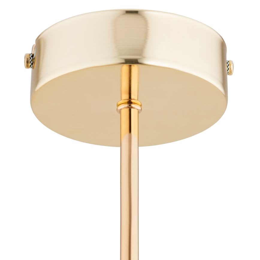 Chandelier on a pole FOTON  4xE14/40W/230V gold/white