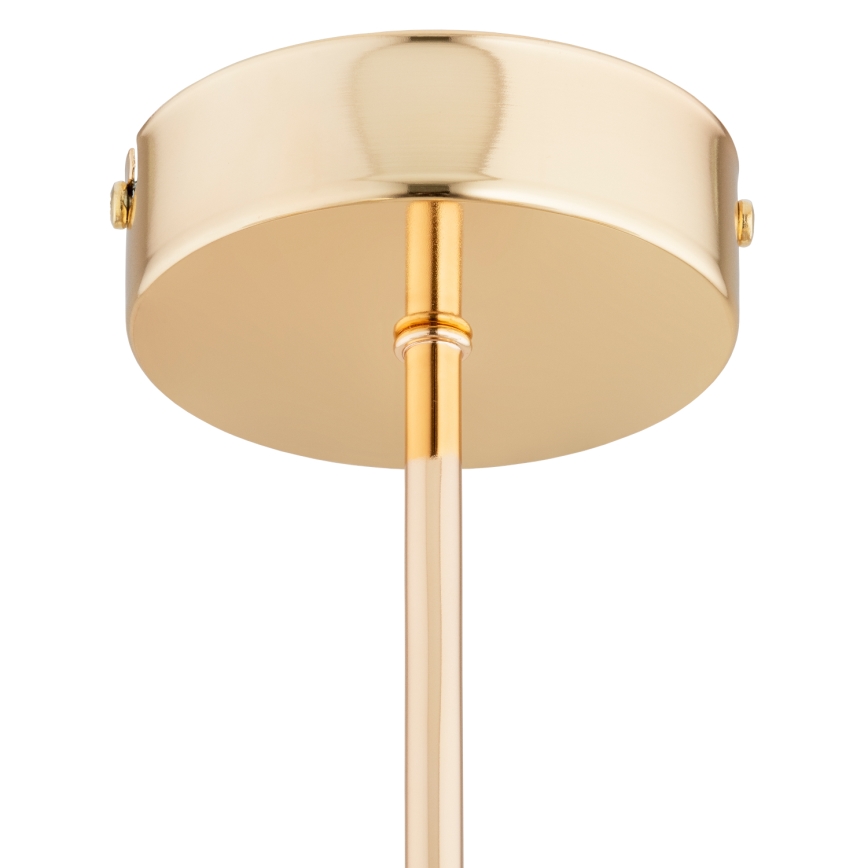 Chandelier on a pole FOTON  6xE14/40W/230V gold/white