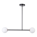 Chandelier on a pole GAMA 2xG9/12W/230V black