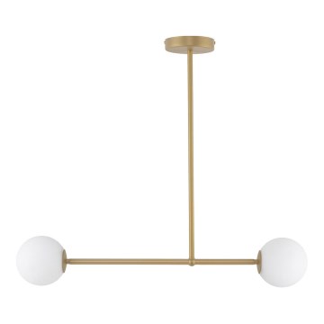 Chandelier on a pole GAMA 2xG9/12W/230V gold