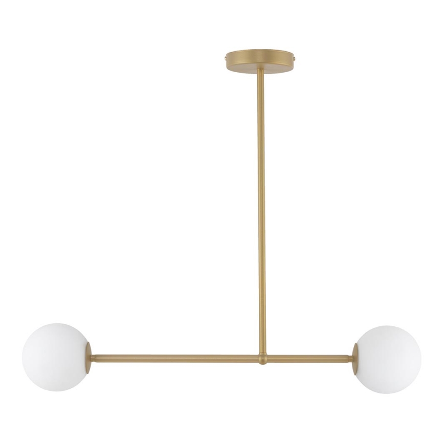 Chandelier on a pole GAMA 2xG9/12W/230V gold