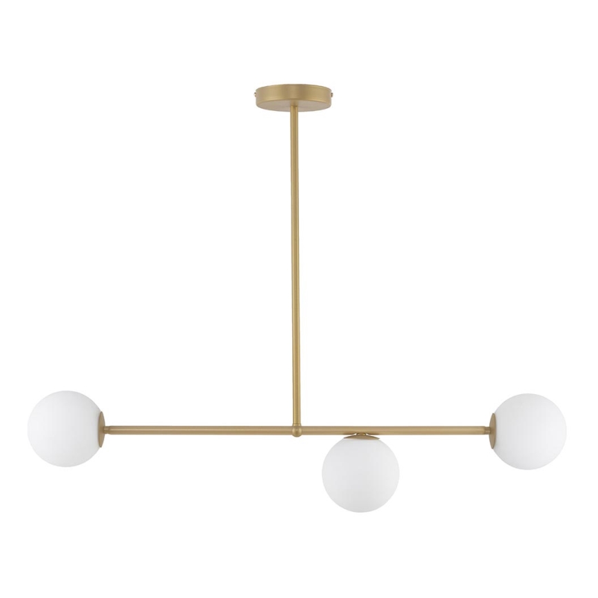 Chandelier on a pole GAMA 3xG9/12W/230V gold