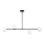 Chandelier on a pole GAMA 4xG9/12W/230V black