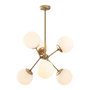 Chandelier on a pole GONDOL 6xE27/40W/230V