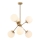 Chandelier on a pole GONDOL 6xE27/40W/230V