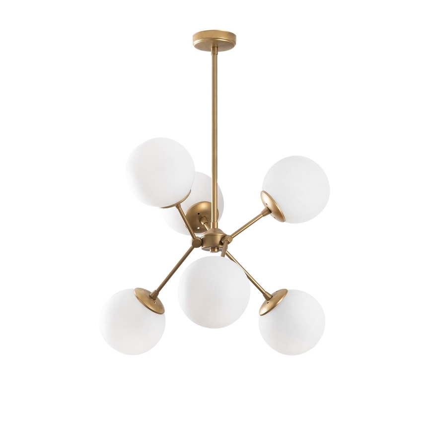 Chandelier on a pole GONDOL 6xE27/40W/230V